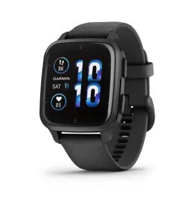 GARMIN VENU® SQ 2 MUSIC EDITION SLATE / BLACK SILICONE BAND - 010-02700-10 - VENU SQ 2 - ZNAČKY