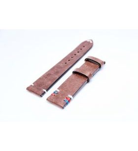 ŘEMÍNEK BIATEC TRIKOLORA ČR/SR 20 MM HNĚDÝ - STRAPS - ACCESSORIES