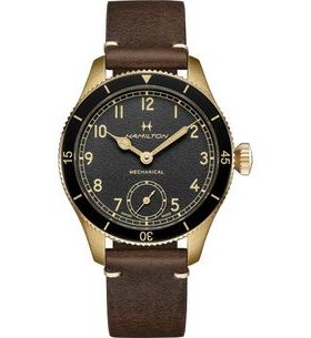 HAMILTON KHAKI AVIATION PILOT PIONEER BRONZE H76709530 - KHAKI AVIATION - ZNAČKY