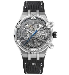 MAURICE LACROIX AIKON AUTOMATIC SKELETON CHRONOGRAPH AI6098-SS001-090-1 - AIKON - BRANDS