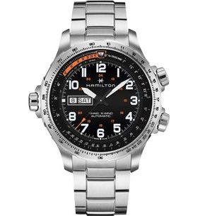 HAMILTON KHAKI AVIATION X-WIND DAY DATE AUTO H77755133 - KHAKI AVIATION - BRANDS