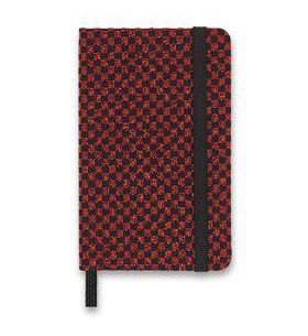 DIÁŘ MOLESKINE UNI HOLIDAY SHINE RED - PEVNÉ DESKY - XS, ČISTÝ 1331/1711102 - DIÁŘE A ZÁPISNÍKY - OSTATNÍ