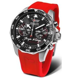 VOSTOK EUROPE N1-ROCKET CHRONO LINE JURGIS KAIRYS LIMITOVÁ EDICE 6S21-225A464 - LIMITOVANÉ EDICE - ZNAČKY