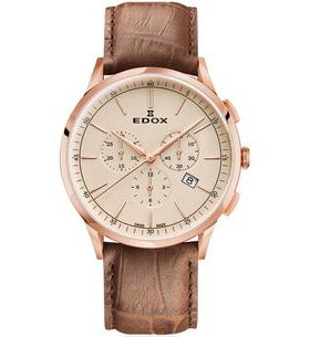 EDOX LES VAUBERTS CHRONOGRAPH 10236-37RC-BEIR - LES VAUBERTS - BRANDS