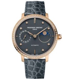 FREDERIQUE CONSTANT MANUFACTURE SLIMLINE MOONPHASE AUTOMATIC FC-702DND3SD4 - MANUFACTURE - ZNAČKY