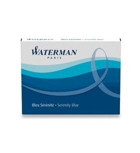 WATERMAN STANDARD DARK BLUE INK CARTRIDGES - ACCESSORIES