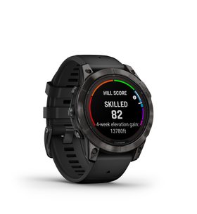 GARMIN FĒNIX 7 PRO SAPPHIRE SOLAR EDITION CARBON GRAY DLC TITANIUM / BLACK BAND - 010-02777-11 - FENIX 7 - BRANDS