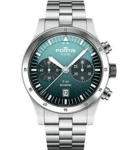 FORTIS FLIEGER F-43 BICOMPAX PETROL F4240008 - FLIEGER - BRANDS