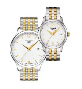 SET TISSOT TRADITION QUARTZ T063.610.22.037.00 A T063.210.22.037.00 - WATCHES FOR COUPLES - WATCHES