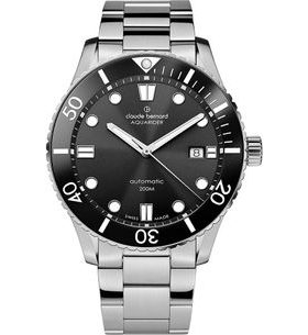 CLAUDE BERNARD AQUARIDER DATE AUTOMATIC 80129-3NBM-NIB - AQUARIDER - BRANDS