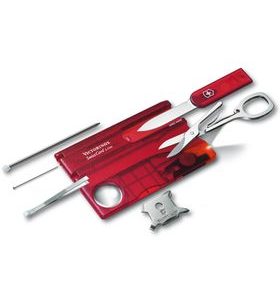 VICTORINOX SWISSCARD LITE RED - POCKET KNIVES - ACCESSORIES