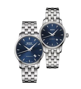 SET MIDO BARONCELLI MIDNIGHT BLUE M8600.4.15.1 A M7600.4.15.1 - WATCHES FOR COUPLES - WATCHES