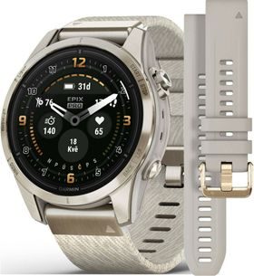 PRO (GEN 2) SAPPHIRE EDITION SOFT GOLD / CREAM HEATHERED NYLON BAND - 010-02802-20 - EPIX - ZNAČKY