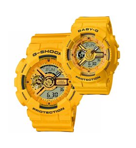 SET CASIO G-SHOCK SUMMER LOVER HONEY SERIES GA-110SLC-9AER A BA-110XSLC-9AER - WATCHES FOR COUPLES - WATCHES