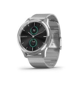 GARMIN VÍVOMOVE3 LUXE, SILVER/MILANESE BAND 010-02241-23 - VIVOMOVE3 LUXE - ZNAČKY