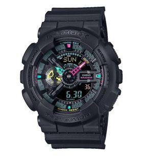 CASIO G-SHOCK GA-110MF-1AER MULTI-FLUORESCENT ACCENTS SERIES - G-SHOCK - BRANDS