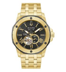 BULOVA MARINE STAR AUTOMATIC 98A273 - MARINE STAR - BRANDS