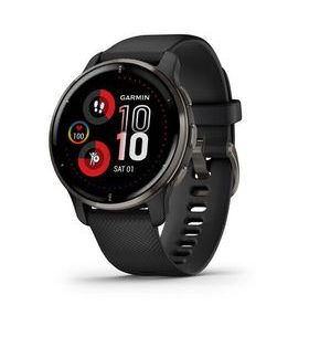 GARMIN VENU 2 PLUS SLATE/BLACK SILICONE BAND - 010-02496-11 - ARCHÍV