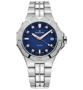 EDOX SPORT DELFIN DIVER DATE LADY SPECIAL EDITION 53020-3M-BUDDR - DELFIN - BRANDS