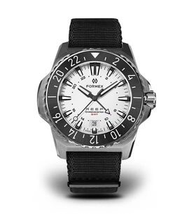 FORMEX REEF GMT AUTOMATIC CHRONOMETER WHITE DIAL WITH RED GMT - REEF - ZNAČKY