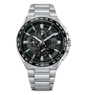 CITIZEN WORLDTIME RADIO CONTROLLED SUPER TITANIUM AT8234-85E - SUPER TITANIUM - BRANDS