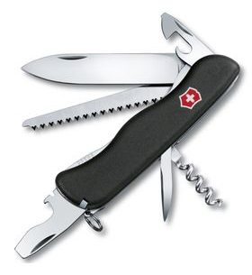 KNIFE VICTORINOX FORESTER BLACK - POCKET KNIVES - ACCESSORIES