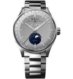 BALL ENGINEER II MOON CALENDAR NM3016C-S2J-LGY - ENGINEER II - ZNAČKY