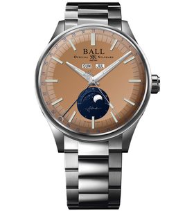 BALL ENGINEER II MOON CALENDAR COPPER NM3016C-S2J-CO - ENGINEER II - ZNAČKY