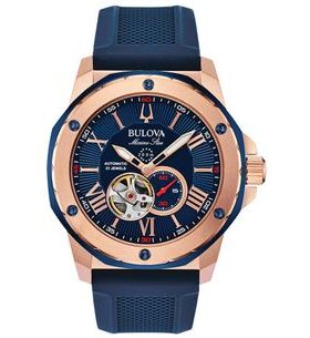 BULOVA MARINE STAR AUTOMATIC 98A227 - MARINE STAR - BRANDS