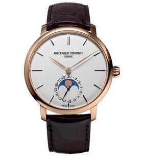 FREDERIQUE CONSTANT MANUFACTURE SLIMLINE MOONPHASE AUTOMATIC FC-705V4S4 - MANUFACTURE - ZNAČKY