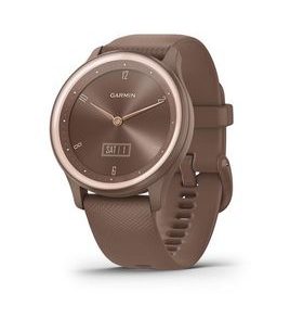 GARMIN VÍVOMOVE SPORT PEACH GOLD/COCOA SILICONE BAND - 010-02566-02 - VIVOMOVE SPORT - BRANDS