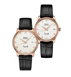 SET MIDO BARONCELLI HERITAGE M027.407.36.013.00 A M027.207.36.013.00 - WATCHES FOR COUPLES - WATCHES