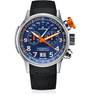 EDOX CHRONORALLY QUARTZ CHRONOGRAPH 38001-TINOCA-BUO3 - CHRONORALLY - ZNAČKY