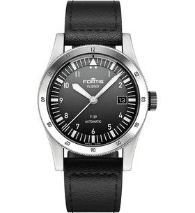 FORTIS FLIEGER F-39 BLACK F4220016 - FLIEGER - BRANDS