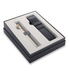 DÁRKOVÁ SADA ROLLER PARKER IM PREMIUM WARM GREY GT A POUZDRO 1502/3491686 - PENS SETS - ACCESSORIES