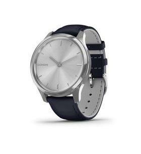 GARMIN VÍVOMOVE 3 LUXE, SILVER/BLUELEATHER BAND 010-02241-20 - VIVOMOVE3 LUXE - BRANDS