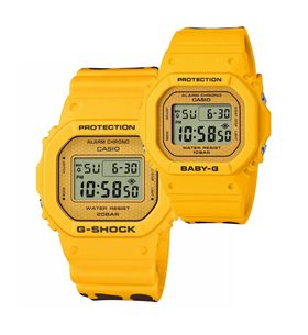 SET CASIO G-SHOCK SUMMER LOVER HONEY SERIES DW-5600SLC-9ER A BGD-565SLC-9ER - WATCHES FOR COUPLES - WATCHES