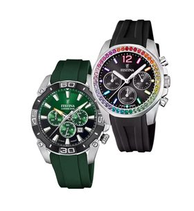 SET FESTINA CHRONO BIKE 2021 20544/3 A 20610/3 - WATCHES FOR COUPLES - WATCHES