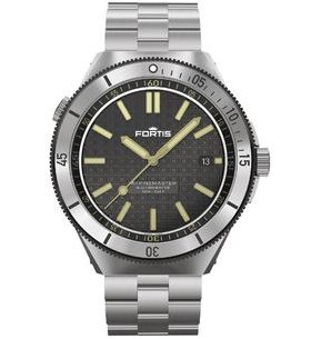 FORTIS MARINEMASTER M-44 BLACK RESIN COSC F8120018 - MARINEMASTER - ZNAČKY