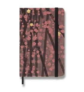 ZÁPISNÍK MOLESKINE SAKURA 2023 - TVRDÉ DESKY - S, LINKOVANÝ 1331/1914208 - DIÁŘE A ZÁPISNÍKY - OSTATNÍ