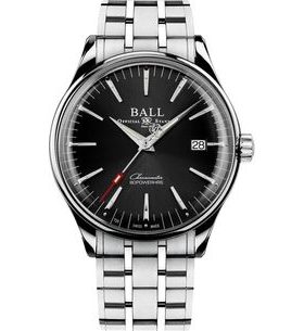 BALL TRAINMASTER MANUFACTURE 80 HOURS COSC NM3280D-S1CJ-BK - BALL - BRANDS