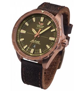 VOSTOK EUROPE ALMAZ BRONZE LINE NH35A/320O516 - ALMAZ SPACE STATION - BRANDS