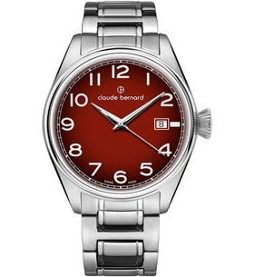 CLAUDE BERNARD PROUD HERITAGE THREE HANDS DATE 70203-3M-ROUB - PROUD HERITAGE - BRANDS