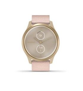 GARMIN VÍVOMOVE 3 STYLE, LIGHTGOLD/PINKNYLON BAND 010-02240-22 - VIVOMOVE3 STYLE - BRANDS