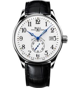 BALL TRAINMASTER STANDARD TIME COSC NM3888D-LL1CJ-WH - TRAINMASTER - BRANDS