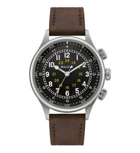 BULOVA A-15 PILOT WATCH 96A245 - ARCHIVE SERIES - BRANDS