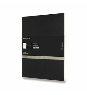 POZNÁMKOVÝ BLOK MOLESKINE PROFESSIONAL ČERNÝ - TVRDÉ DESKY - LETTER, LINKOVANÝ 1331/4531221 - DIÁŘE A ZÁPISNÍKY - OSTATNÍ