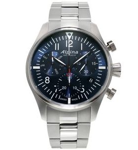 ALPINA STARTIMER PILOT CHRONOGRAPH QUARTZ AL-371NN4S6B - STARTIMER - ZNAČKY