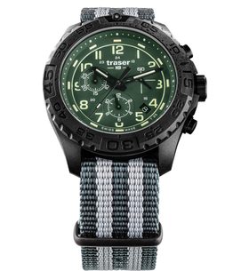 TRASER P96 OUTDOOR PIONEER EVOLUTION CHRONO GREEN NATO - SPORT - ZNAČKY