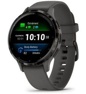 GARMIN VENU® 3S SLATE/GRAY, SILICONE BAND 010-02785-00 - VENU - ZNAČKY